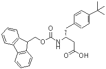 CAS 登录号：401916-49-2， (betaR)-4-叔丁基-beta-[[(9H-芴-9-基甲氧基)羰基]氨基]-苯丁酸