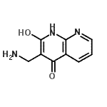 CAS 登录号：401938-58-7， 3-(氨基甲基)-2-羟基-1,8-萘啶-4(1H)-酮