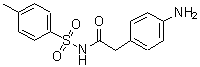 CAS 登录号：402513-98-8， 2-(4-氨基苯基)-N-[(4-甲基苯基)磺酰基]乙酰胺