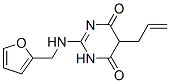 CAS 登录号：40262-24-6， 5-烯丙基-2-(糠基氨基)嘧啶-4,6(1H,5H)-二酮
