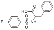 CAS 登录号：40279-96-7， 2-([(4-氟苯基)磺酰基]氨基)-3-苯丙酸