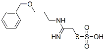 CAS 登录号：40283-92-9， 硫代硫酸氢 S-[2-[3-(苄氧基)丙基氨基]-2-亚氨基乙基]酯