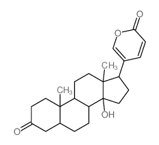 CAS 登录号：4029-65-6， 3-氧代-14-羟基-5b-蟾蜍-20,22-二烯内酯