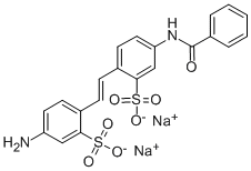 CAS#: 40301-06-2, 4-Amino-4'-Benzamidostilbene-2,2'-Disulfonic Acid, Disodium Salt
