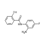 CAS 登录号：403599-68-8， N-(2-氨基-4-氟苯基)-2-羟基苯甲酰胺