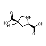 CAS#: 403857-35-2, (2R,4R)-4-Methyl-2,4-Pyrrolidinedicarboxylic Acid