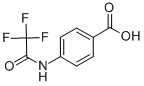 CAS 登录号：404-26-2， 4-(2,2,2-三氟-乙酰氨基)-苯甲酸