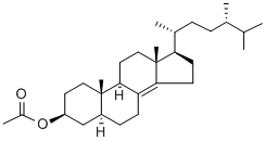 CAS#: 4042-95-9, 5alpha(H),17alpha(H),(20R)-beta-Acetoxyergost-8(14)-Ene