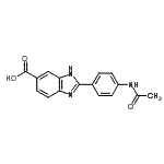 CAS#: 404360-88-9, 2-(4-Acetamidophenyl)-1H-Benzimidazole-6-Carboxylic Acid