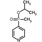 CAS 登录号：404380-38-7， 异丙基甲基(4-吡啶基)亚膦酸酯