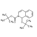CAS#: 404586-94-3, 2-Methyl-2-Propanyl 1-[(2-Methyl-2-Propanyl)Oxy]-2(1H)-Isoquinolinecarboxylate
