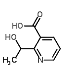 CAS#: 405111-47-9, 2-(1-Hydroxyethyl)Nicotinic Acid