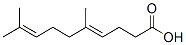 CAS 登录号：40518-76-1， 5,9-二甲基-4,8-癸二烯酸