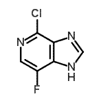 CAS 登录号：405230-97-9， 4-氯-7-氟-1H-咪唑并[4,5-c]吡啶