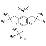 CAS 登录号：40572-19-8， 1,3,5-三(2,2-二甲基丙基)-2-硝基苯