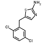 CAS#: 405921-35-9, 5-(2,5-Dichlorobenzyl)-1,3-Thiazol-2-Amine