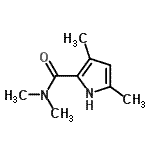 CAS#: 40593-50-8, N,N,3,5-Tetramethyl-1H-Pyrrole-2-Carboxamide