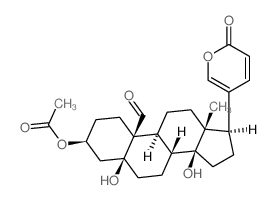 CAS#: 4064-09-9, 3b-Acetoxy-5,14-Dihydroxy-19-Oxo-5b-Bufa-20,22-Dienolide