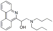 CAS 登录号：40736-99-0， 2-(二丁基氨基)-1-菲啶-6-基-乙醇