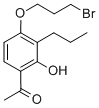 CAS 登录号：40786-20-7， 1-[4-(3-溴丙氧基)-2-羟基-3-丙基苯基]乙烷-1-酮