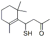 CAS 登录号：40790-02-1， 4-巯基-4-(2,6,6-三甲基-1-环己烯-1-基)丁烷-2-酮