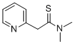 CAS 登录号：40808-67-1， N,N-二甲基-2-吡啶硫代乙酰胺