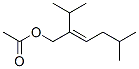 CAS 登录号：40853-56-3， 2-异丙基-5-甲基己-2-烯基乙酸酯