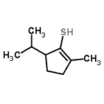 CAS#: 408533-31-3, 5-Isopropyl-2-Methyl-1-Cyclopentene-1-Thiol
