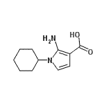 CAS#: 409108-86-7, 2-Amino-1-Cyclohexyl-1H-Pyrrole-3-Carboxylic Acid