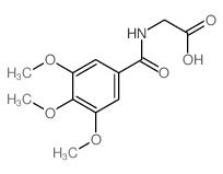 CAS#: 40915-27-3, (3,4,5-Trimethoxybenzoyl)Amino]Acetic Acid