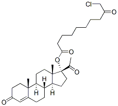 CAS#: 40946-49-4, 17-Hydroxyprogesterone 17-(9-Oxo-10-Chlorodecanoate)