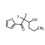 CAS 登录号：410522-52-0， 2,2-二氟-1-(2-呋喃基)-3-羟基-1-己酮