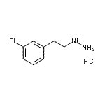 CAS#: 41074-41-3, [2-(3-Chlorophenyl)Ethyl]Hydrazine Hydrochloride (1:1)
