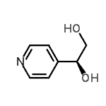 CAS 登录号：411233-72-2， (1S)-1-(4-吡啶基)-1,2-乙二醇