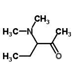 CAS#: 411237-98-4, 3-Dimethylaminopentan-2-One
