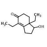 CAS#: 411238-53-4, 4,7A-Diethyl-1-Hydroxy-1,2,3,6,7,7A-Hexahydro-5H-Inden-5-One