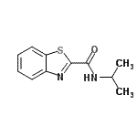 CAS#: 41124-28-1, N-Isopropyl-1,3-Benzothiazole-2-Carboxamide