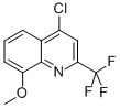 CAS 登录号：41192-89-6， 4-氯-8-甲氧基-2-(三氟甲基)喹啉