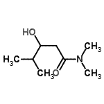 CAS#: 412016-71-8, 3-Hydroxy-N,N,4-Trimethylpentanamide
