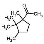 CAS#: 412021-03-5, 1-(1,2,2,3-Tetramethylcyclopentyl)Ethanone