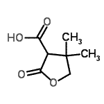 CAS#: 412034-82-3, 4,4-Dimethyl-2-Oxotetrahydro-3-Furancarboxylic Acid