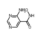 CAS#: 412341-31-2, 4-Amino-N-Hydroxy-5-Pyrimidinecarboxamide
