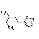 CAS#: 41248-87-7, 5-[(3S)-3-Methylpentyl]-1,2-Oxazole