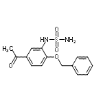 CAS#: 41251-87-0, N-[5-Acetyl-2-(Benzyloxy)Phenyl]Sulfuric Diamide