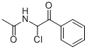CAS 登录号：41260-66-6， N-(1-氯-2-氧代-2-苯基乙基)-乙酰胺