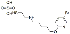 CAS 登录号：41287-04-1， 2-[5-(5-溴-2-吡啶基氧基)戊基]氨基乙硫醇硫酸酯