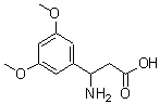 CAS 登录号：412925-58-7， 3-氨基-3-(3,5-二甲氧基苯基)丙酸