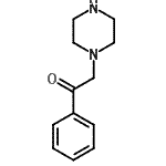 CAS 登录号：41298-98-0， 1-苯基-2-(1-哌嗪基)乙酮