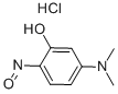 CAS 登录号：41317-10-6， 2-亚硝基-5-二甲基氨基苯酚盐酸盐