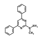 CAS 登录号：413620-13-0， 2-(1-甲基肼基)-4,6-二苯基嘧啶